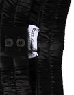 Black Silk Satin Elastic Men Boxer Short Swimwear