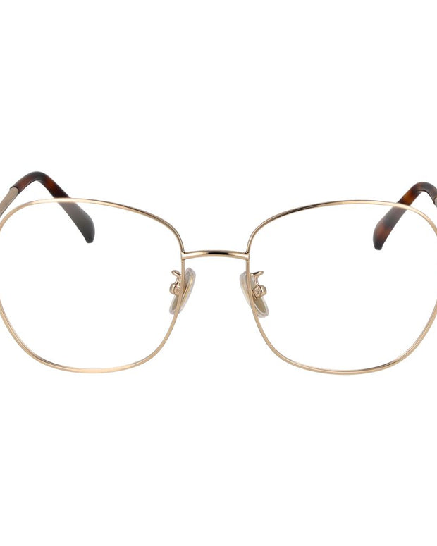 Gold Women Glasses Frame
