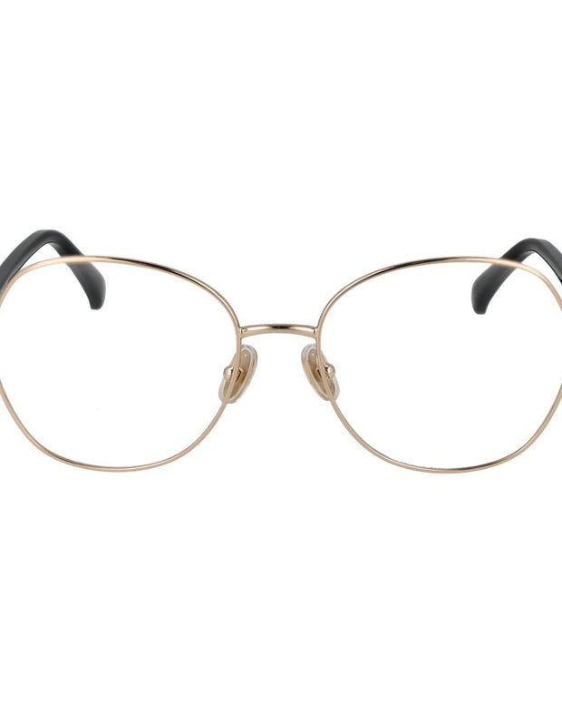 Gold Women Glasses Frame