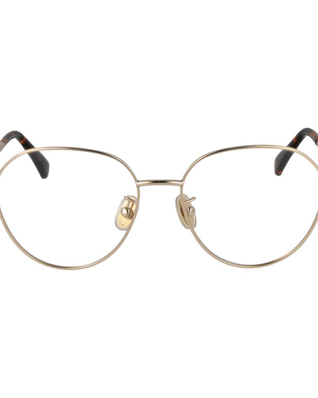 Gold Women Glasses Frame