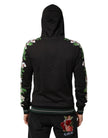 KING Black Orchid Floral Crown Logo Hoodie Sweater