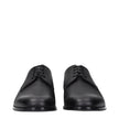 Black Leather Oxfords And Derbies