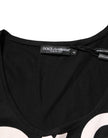 Black Cotton Sleeveless Tank Top DG Logo Men T-shirt