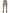 Beige Black Striped Cotton Slim Fit Trousers Pants