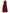 Burgundy Silk Beaded Evening Gown Dress