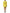 Yellow Viscose Acetate Mini Long Sleeve Dress