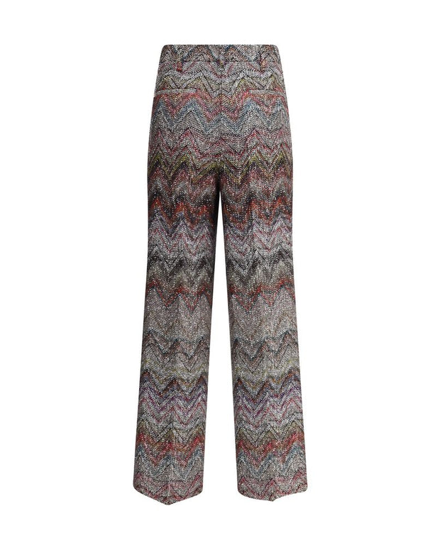 Zigzag patterned Pants