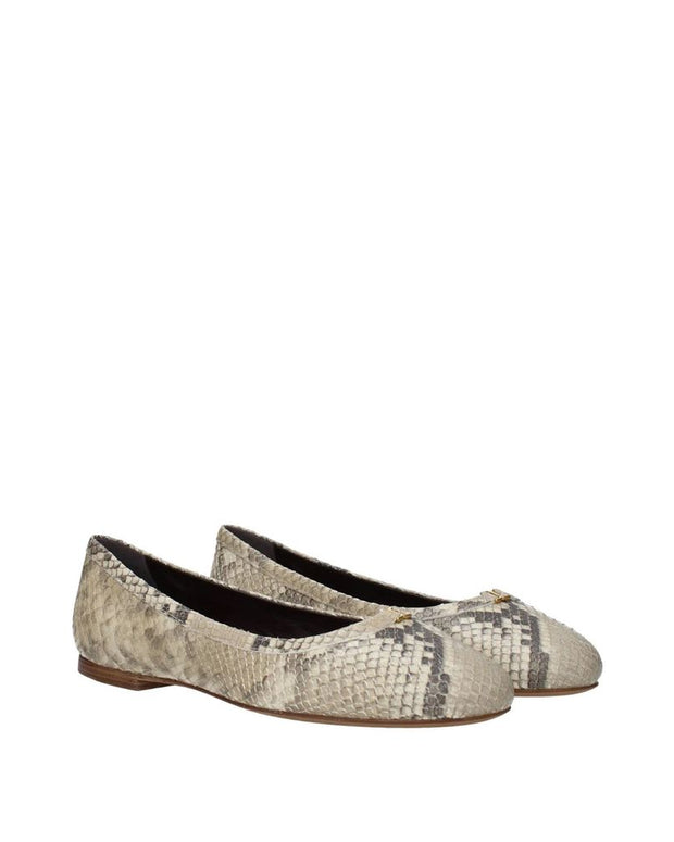 Chloè Python Marcie Ballerina Flat