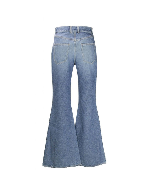 Wide Leg Denim Jeans