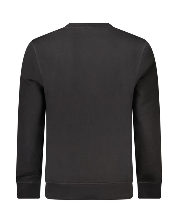 Black Cotton Sweater