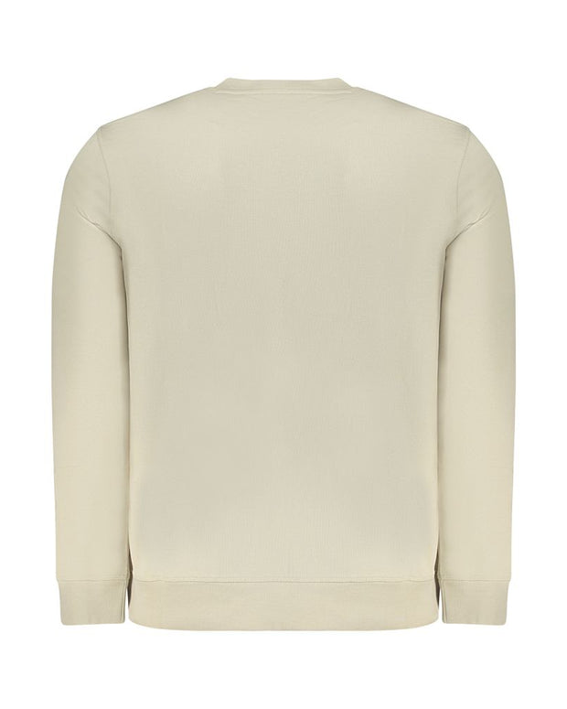 Beige Cotton Sweater