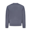 Blue Cotton Men Sweater