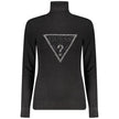Black Viscose Women Sweater