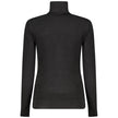 Black Viscose Women Sweater