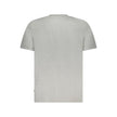 Gray Cotton Men T-Shirt