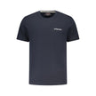 Blue Cotton Men T-Shirt