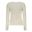White Cotton Women T-Shirt