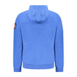 Blue Polyester Men Sweater