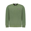 Green Cotton Men Sweater