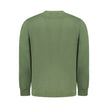 Green Cotton Men Sweater