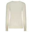 White Viscose Women Sweater