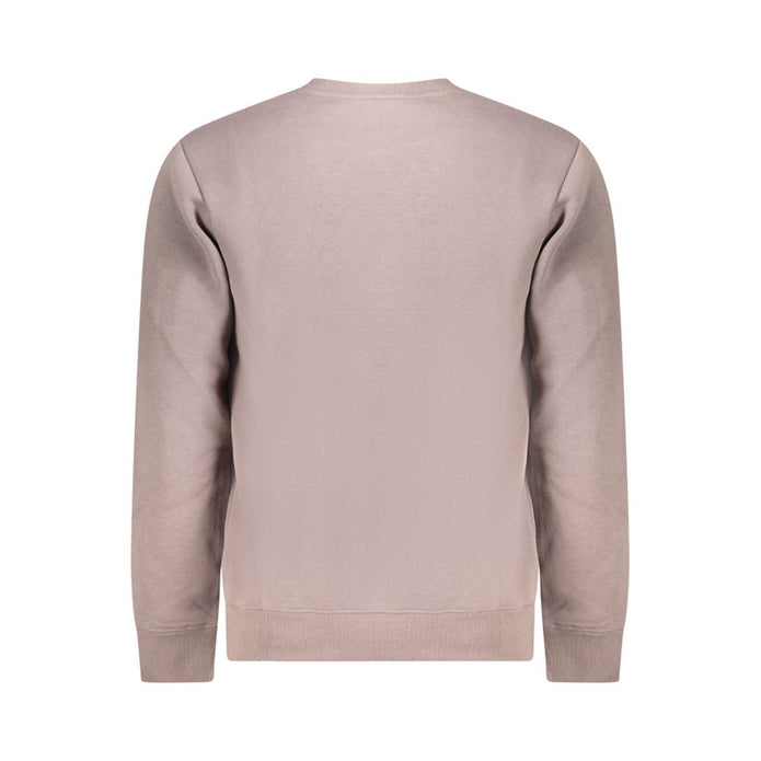Brown Cotton Men Sweater