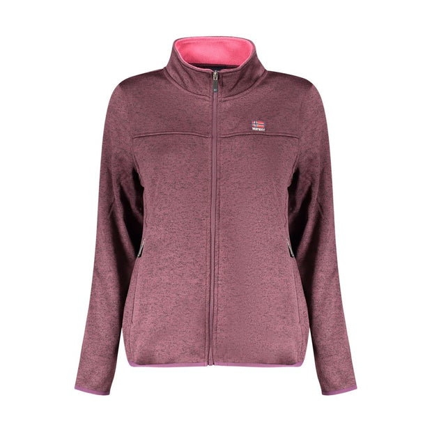 Purple Polyester Sweater