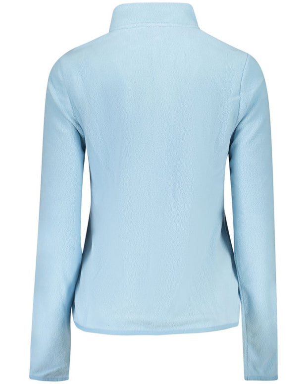 Blue Polyester Women Sweater