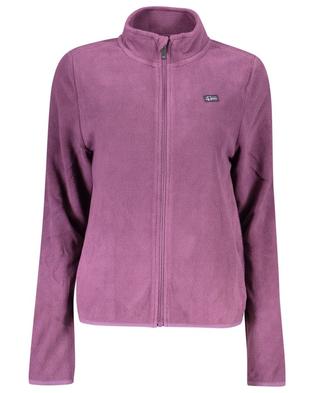 Purple Polyester Women Sweater