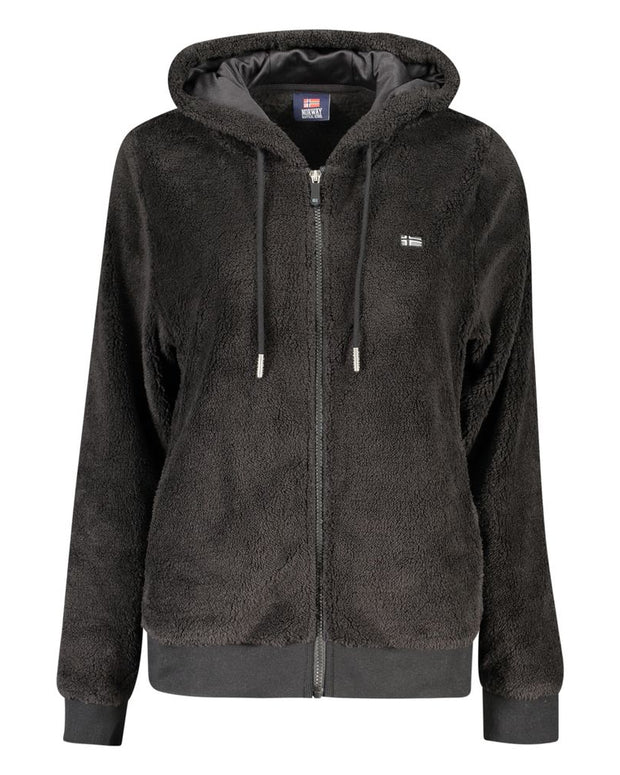 Black Polyester Women's Jacket