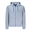 Blue Polyester Men Sweater