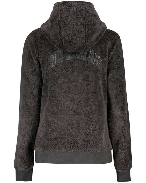 Black Polyester Women's Jacket