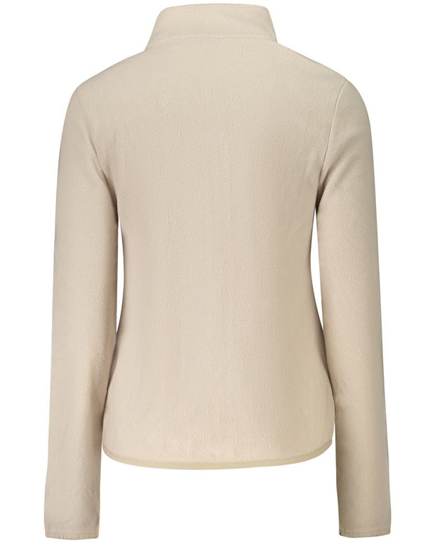 Beige Polyester Women Sweater