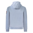 Blue Polyester Men Sweater