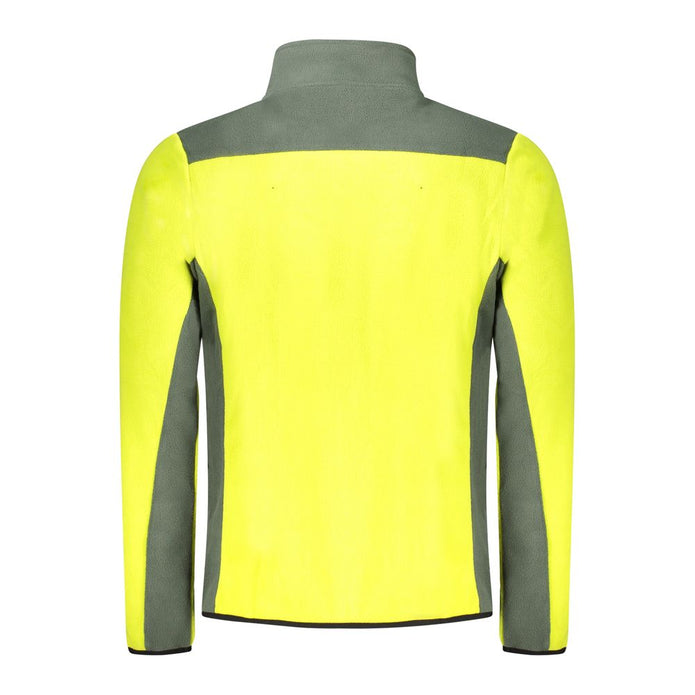 Green Polyester Men Sweater
