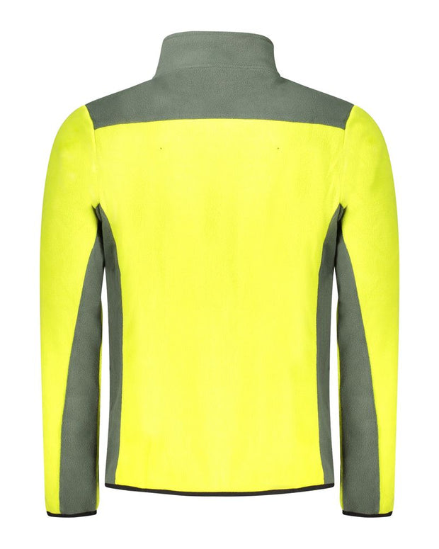 Green Polyester Men Sweater