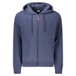 Blue Polyester Men Sweater