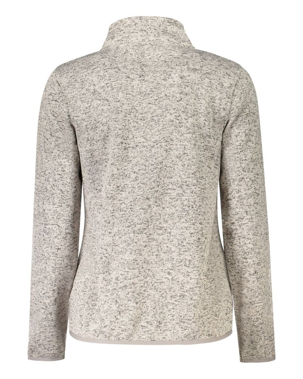 Beige Polyester Women Sweater