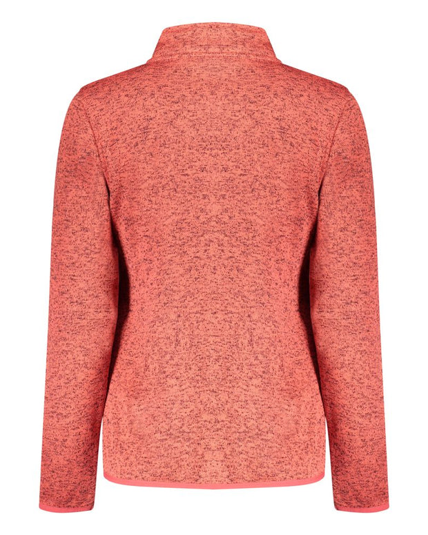 Pink Polyester Women Sweater