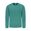 Green Cotton Mens Sweater