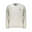 Gray Cotton Men Sweater