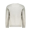 Gray Cotton Men Sweater