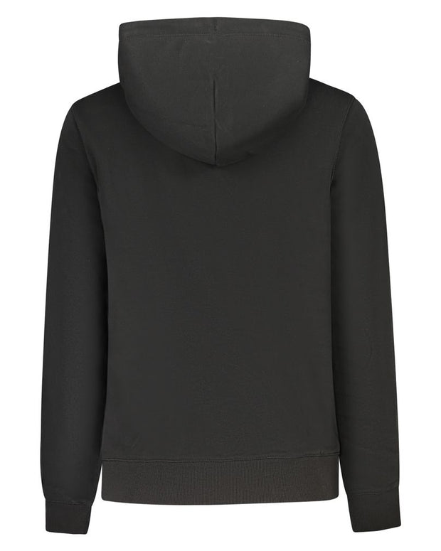 Black Cotton Women Sweater