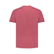 Red Cotton Men T-Shirt