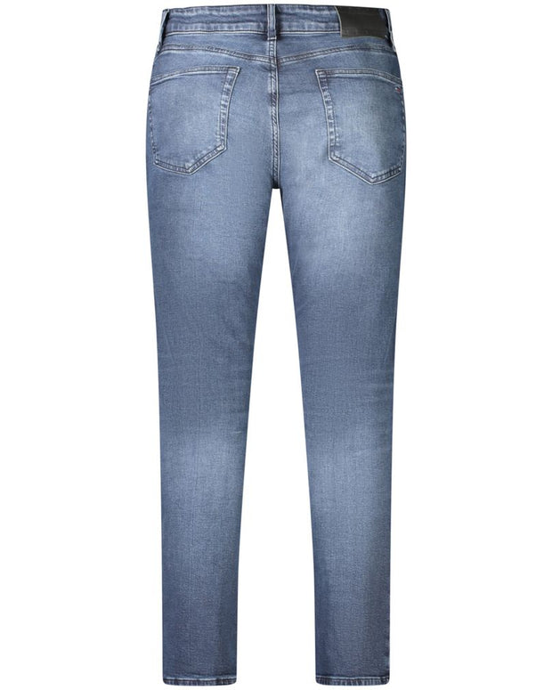 Blue Cotton Men Jeans
