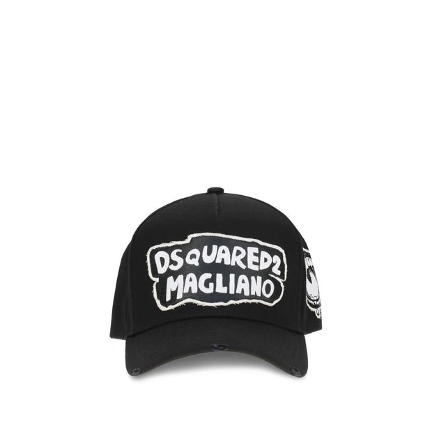 Black Cotton Cap (Baseball Hat)