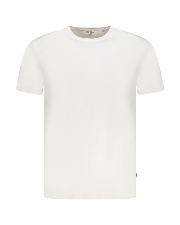 White Elastane T-Shirt