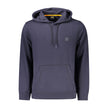 Blue Cotton Men Sweater