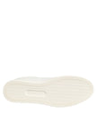 White Leather Rose Embroidery Low-Top  Shoes