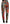 Multicolor Patchwork Jacquard High Waist Pants